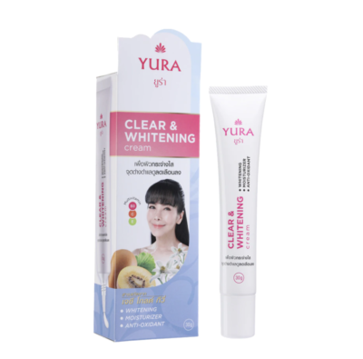 フェイスクリーム Yumura YURA Clear & Whitening Cream Facial Skincare Moisturizer Anti