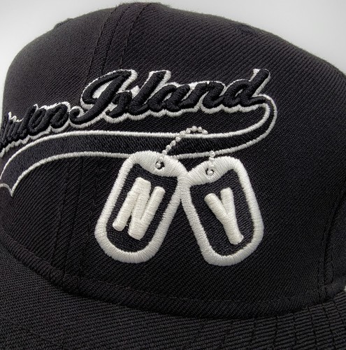 NWT Vintage Staten Island NYC NY Dog Tags New Era 59Fifty Fitted Hat Size 8 RARE - Picture 20 of 23