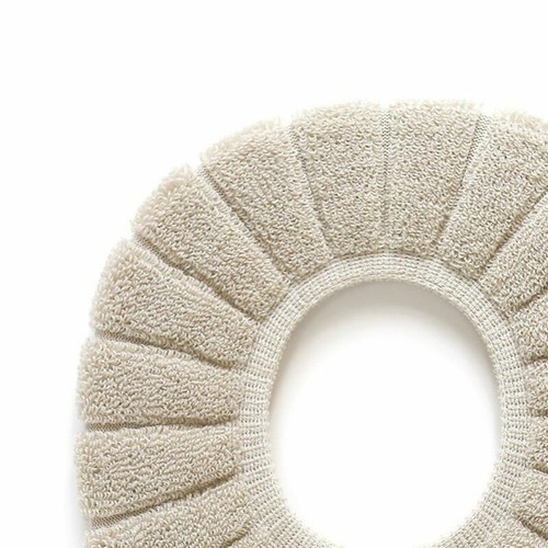 Funda de asiento de inodoro almohadilla suave funda de tela de punto baño nueva alfombra cálida invierno - Imagen 5 de 15