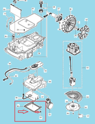 GARDENA Ersatzteile Mähroboter SILENO life+city Batteriedeckel Teil 49