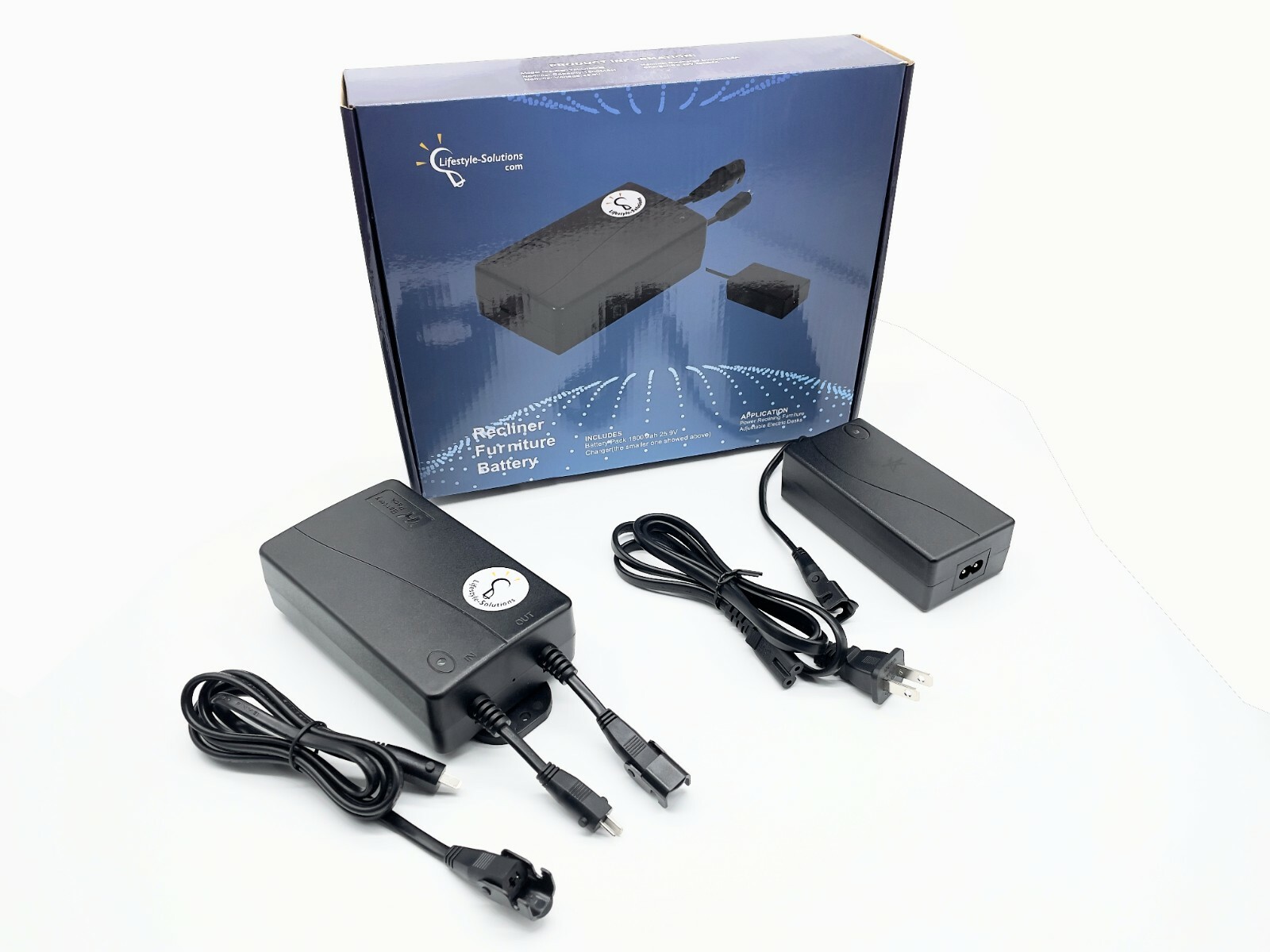 Wireless Battery Pack for Power Recliners Sofas Furniture Rechargeable