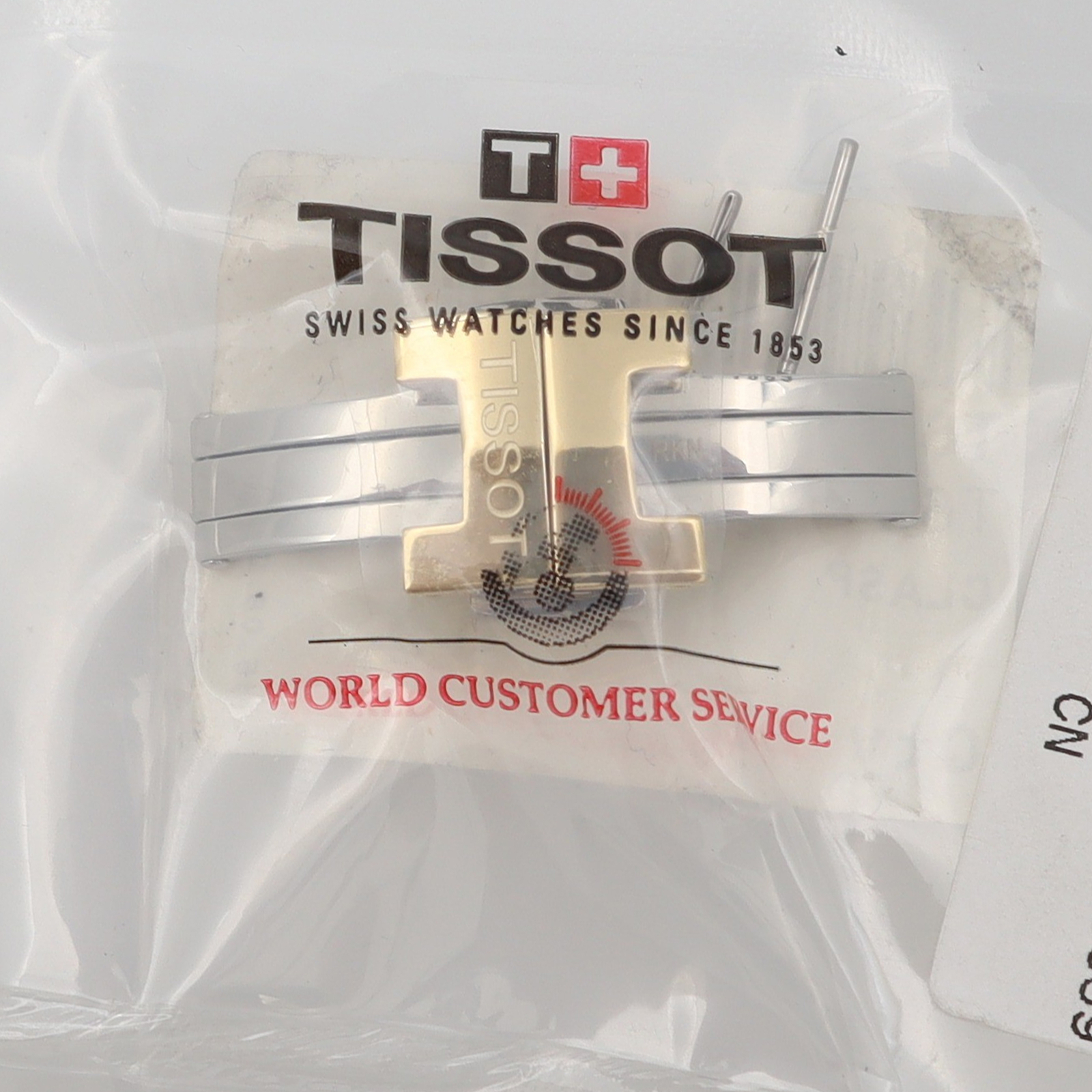 Стальная двойная застежка Tissot с откидной застежкой T631015650 9790₽