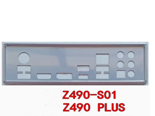 Shield I/O IO Backplate For MSI Z490-S01 Motherboard