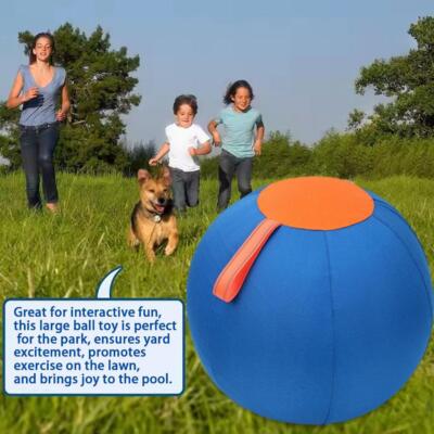 Dogs Herding Ball Toy Outdoor Inflatable Ball Toy Herding Toy Ball I7 Lot R Q6P1