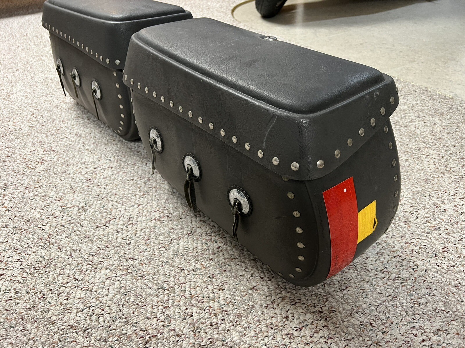 Honda Valkyrie LeatherLyke Saddlebags eBay