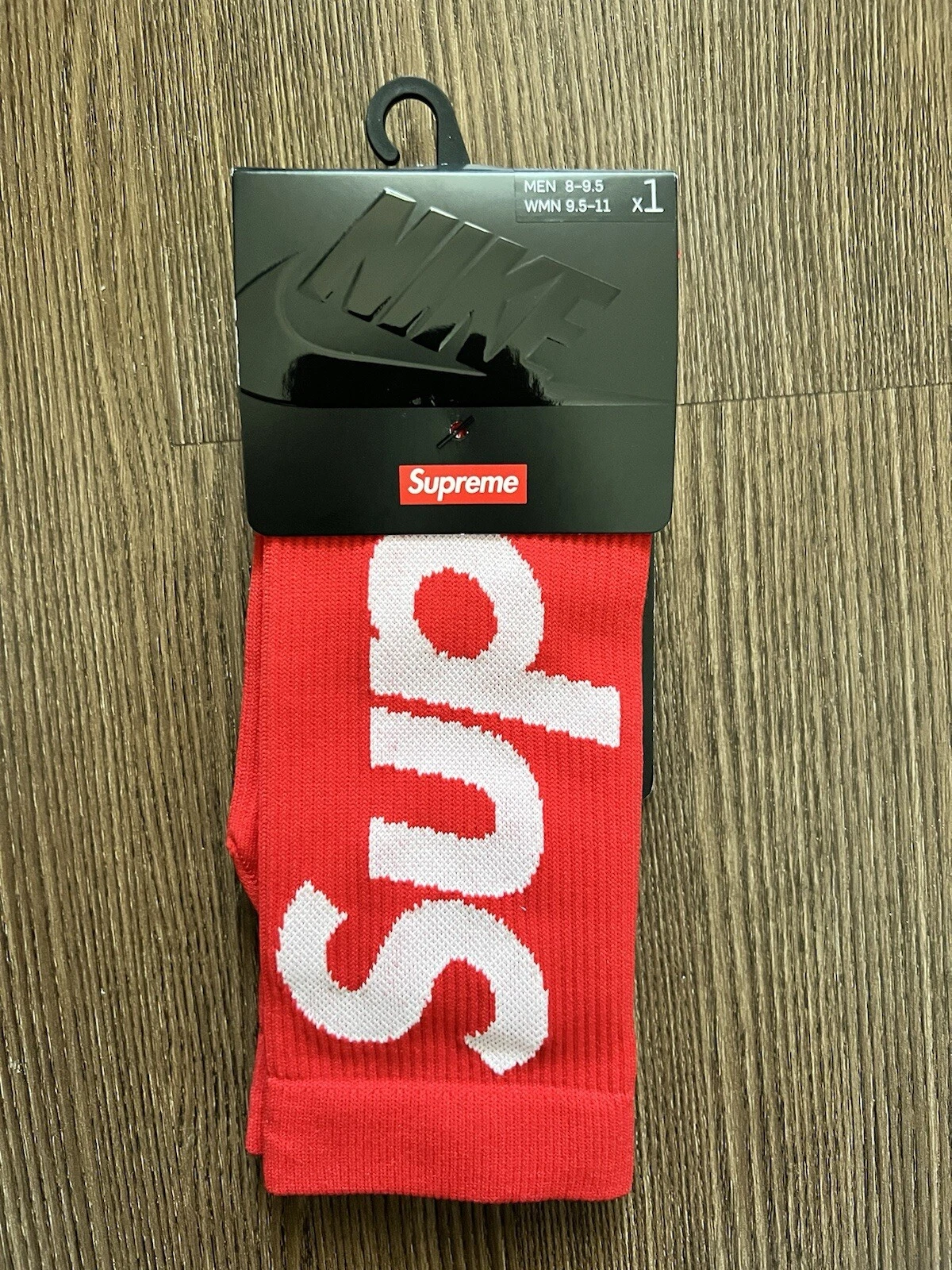 NEUF chaussettes Supreme Nike Lightweight Crew CU9069 657 homme taille 8 9,5