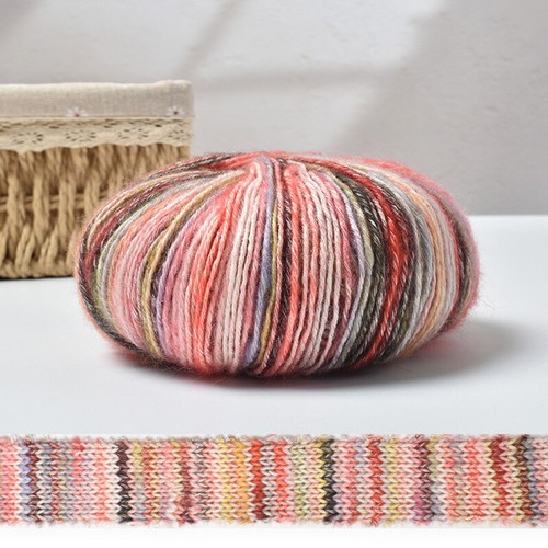 50g Mohair Kaschmir Strickwolle Garn Häkelgarn DIY Garn Schal Tuch - Bild 33 von 39