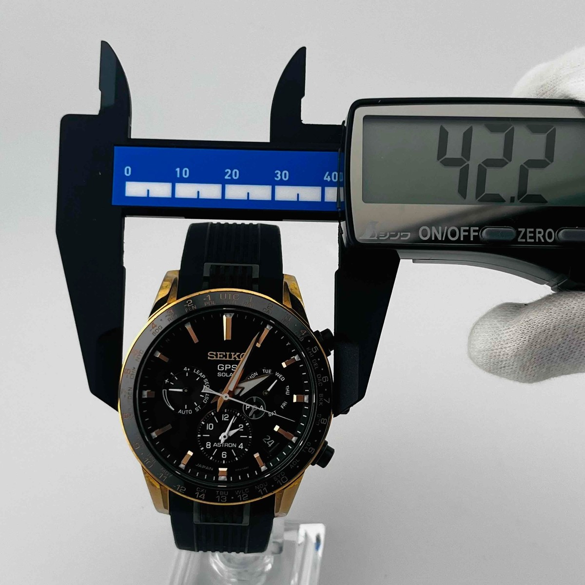 SEIKO Astron Black SBXC006/5X53-0AB0 Titanium GPS SOLAR 42.2mm | eBay