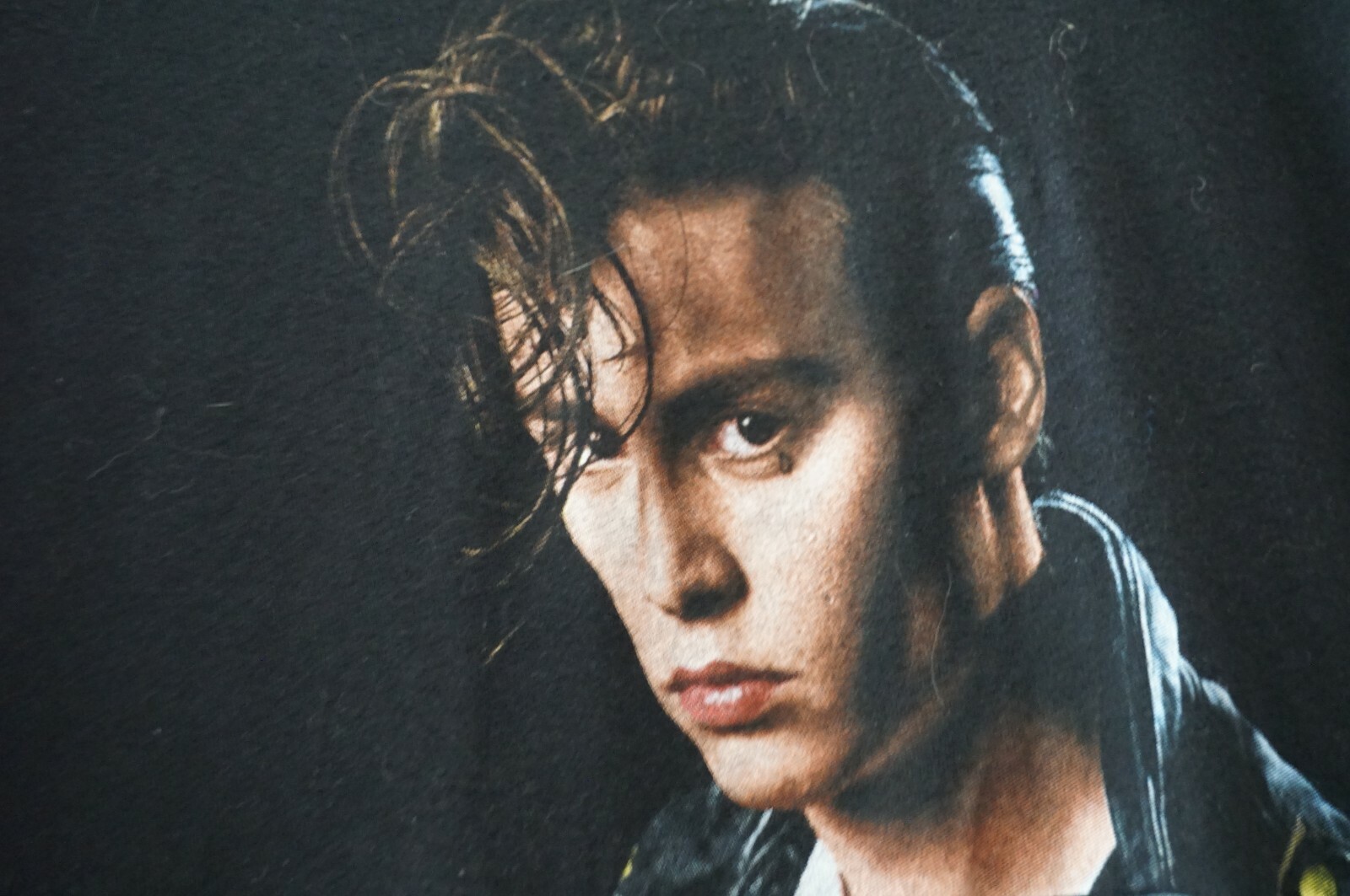 Black classic Cry Baby image 1990 movie tee t print t-shirt Johnny Depp image 3