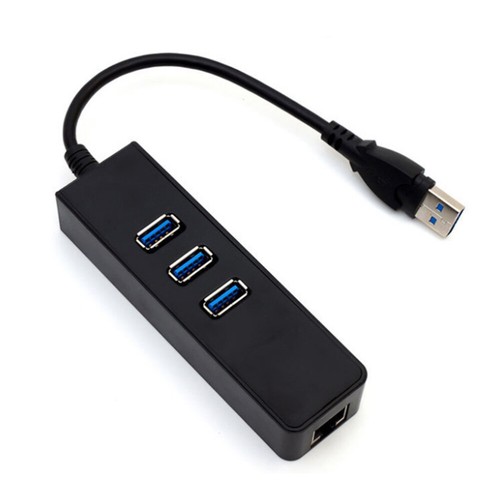 USB 3.0-Hub 10/1000 Mbps Gigabit-Ethernet-Adapter USB bis RJ45 - Bild 5 von 11
