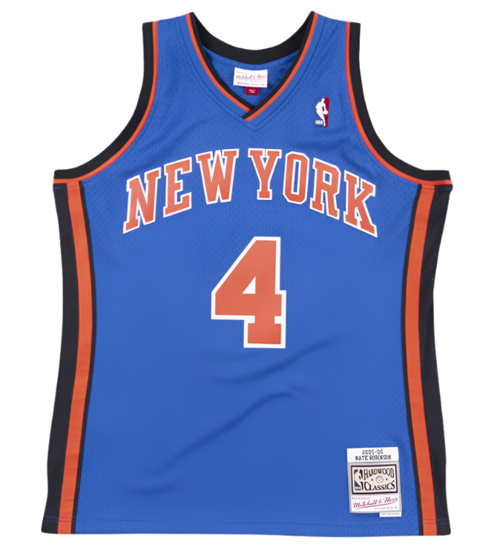 Mitchell & Ness Nate Robinson Blue New York Knicks 2005/06 Swingman Jersey