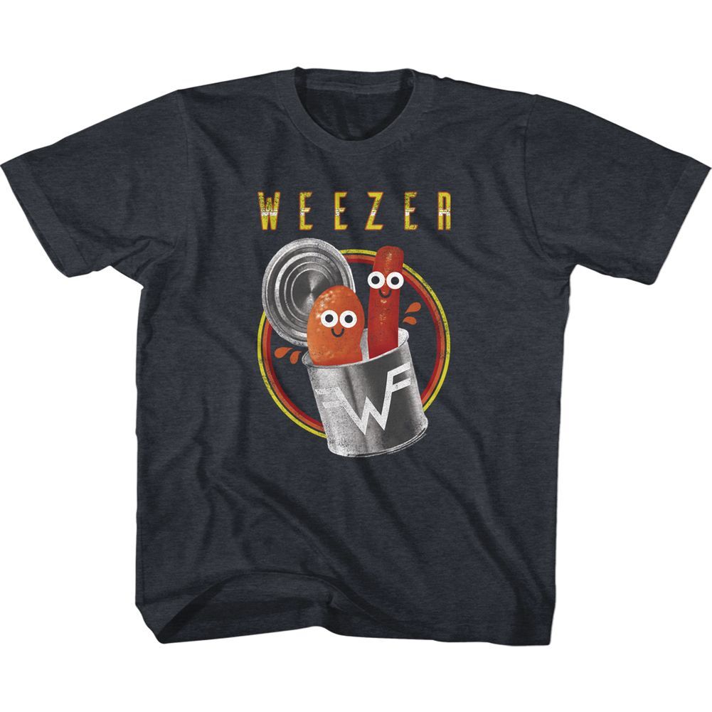 Kids Weezer Pork And Beans Vintage Navy Alternative Rock Music