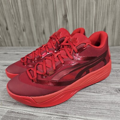 Puma Stewie 2 Ruby Basketball Red Sneakers Shoes 37831701 - Women's Size 10 