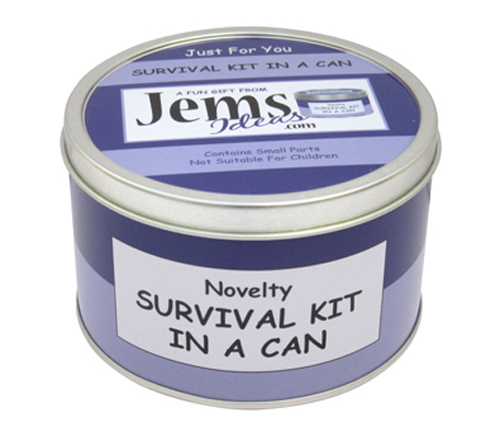 40TH BIRTHDAY Survival Kit In A Can Gift. Male Female Men Women Fun Present Idea - Picture 6 of 153