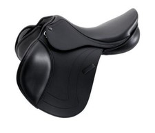 New Genuine Brown Leather English jumping Horse Saddle Tack Size15" to 18" inch