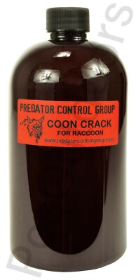 Predator Control Group Coon Crack - Raccoon Trapping DP Bait Lure - 16 oz Bottle