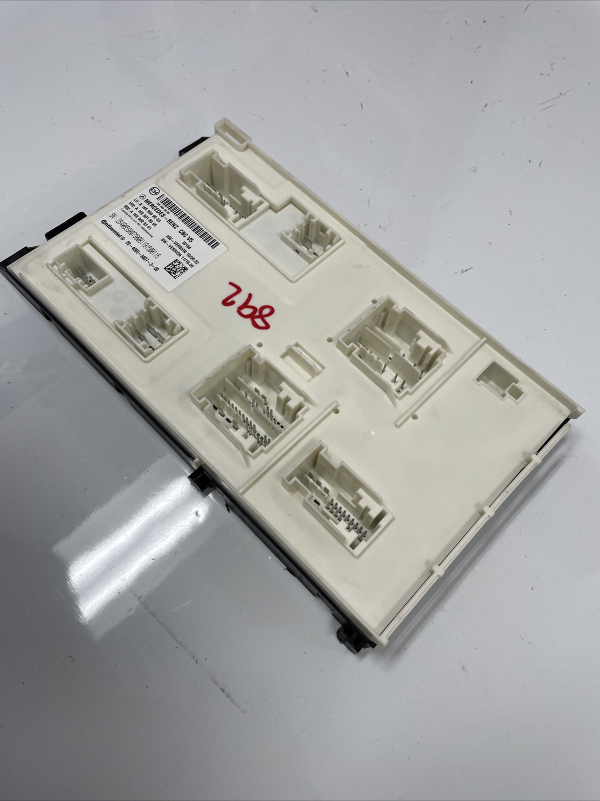 2013 MERCEDES BENZ Ml GLE Class W166 CBC V4 Sam Control Module 