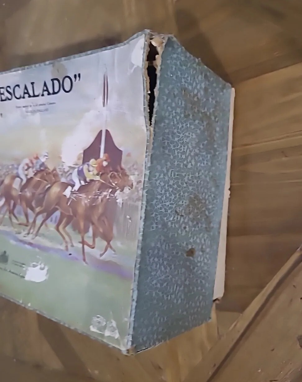 Vintage CHAD VALLEY 'ESCALADO' Tabletop Horse Racing GAME Boxed eBay