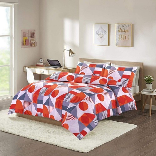 Luxury Geometric Pattern Duvet Cover Bedding Set Single Double King - Picture 3 of 6