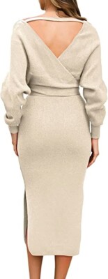 beige knit dress outfit Set Sweater & Dress Stellar Harmony Beige main image 0