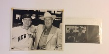 Original Dizzy Dean Photograph with Bucky Walters