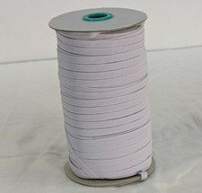  144 Yards Length 1/4"Inch 6mm Width/ Braided Elastic Band / Made In the USA 