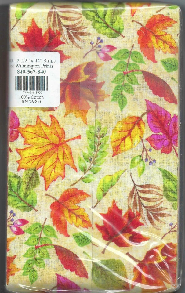 Tiras Harvest Gatherings 40 - 2-1/2" de Wilmington Prints  Foto 2 de 2