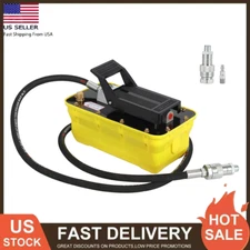 2.3L Pneumatic Air Hydraulic Pump 10000 PSI 3/8" Outlet 1/4" Inlet 6.6 Ft Hose