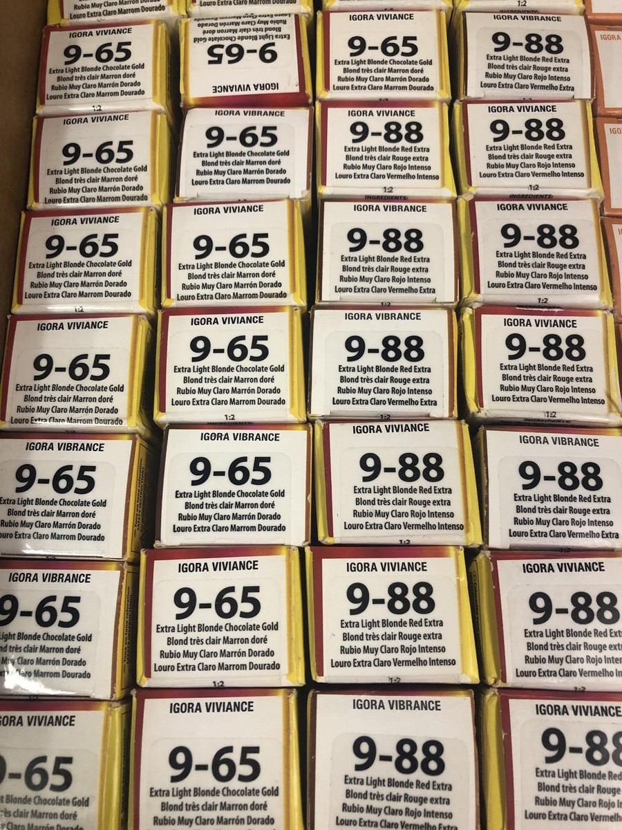 NEW Schwarzkopf IGORA Viviance Permanent Color Creme hair color