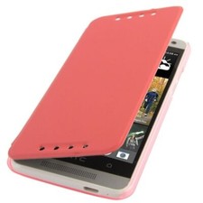 Schutzhülle Ultra Slim Case Cover Hülle Etui Flip Quer für Handy HTC One mini M4