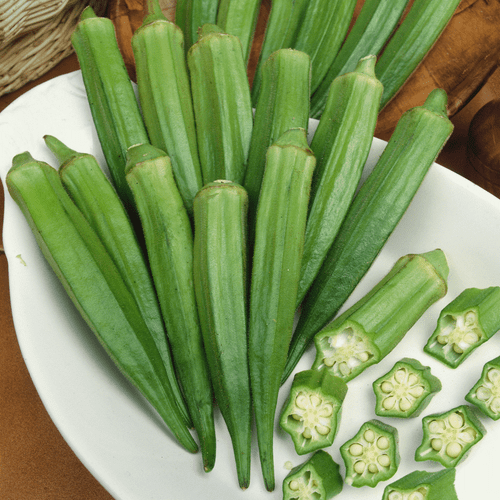 BULK Clemson Spineless Okra Seeds | USA Wholesale Crop Vegetable Seed New 2025 - 第 2/7 張圖片