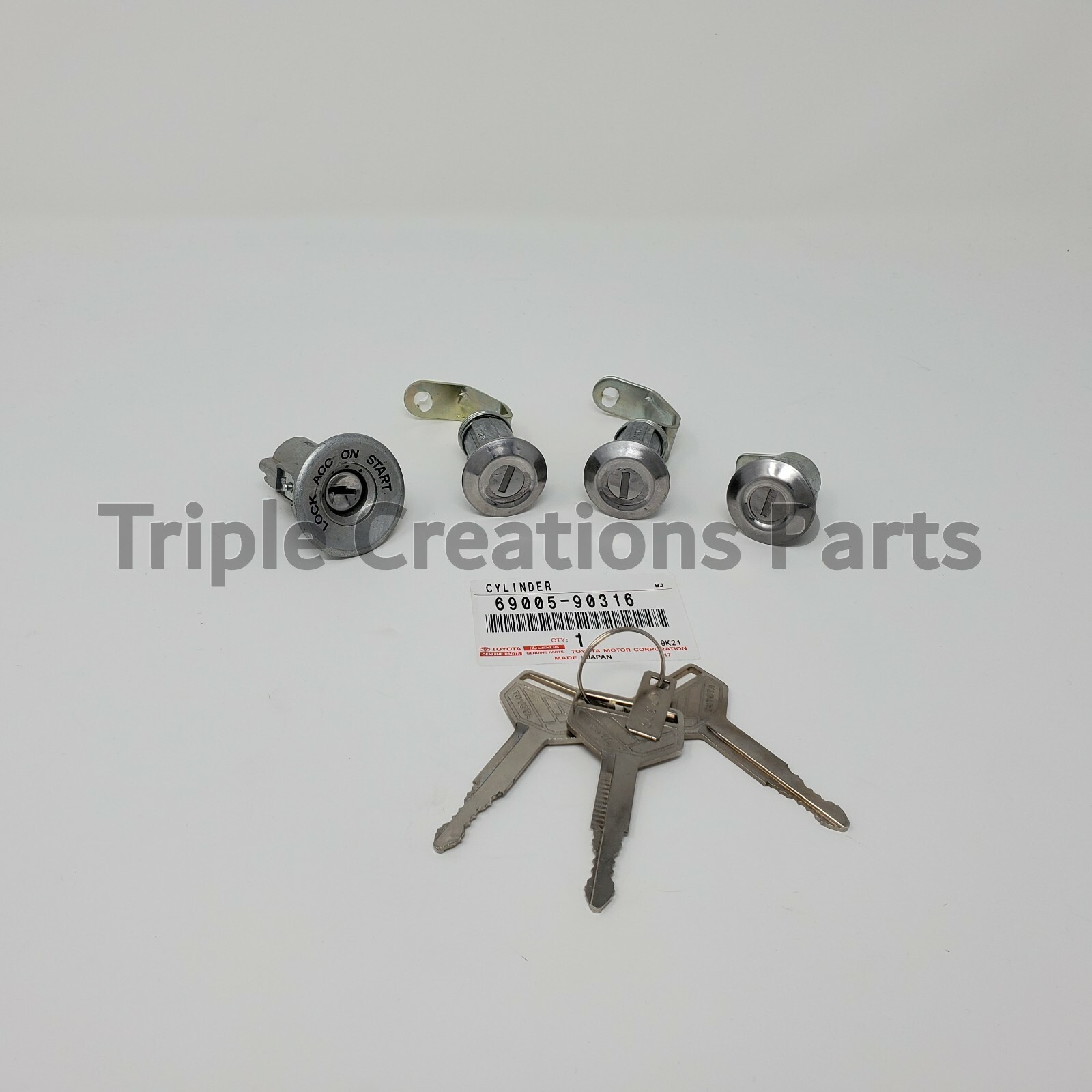 6900590316 TOYOTA Land Cruiser FJ40 FJ43 FJ45 BJ40 Ignition CYLINDER