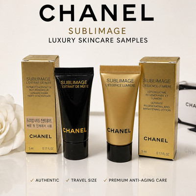 CHANEL SUBLIMAGE Skincare Sample Size (Choose Your Type) Combined shipping
