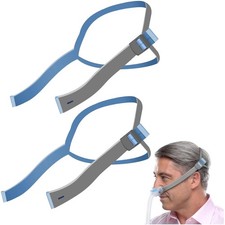Fully Adjustable 2-Pack Replacement Headgear Straps for Airfit P10/N30 Users
