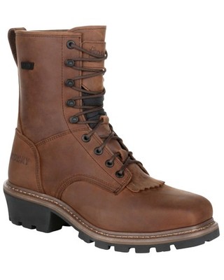 Rocky Men's Waterproof Logger Boot - Soft Toe - RKK0276