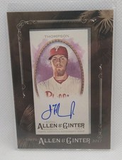 2017 Topps Allen & Ginter - Autographed Minis Jake Thompson #MA-JTH Framed (AU,