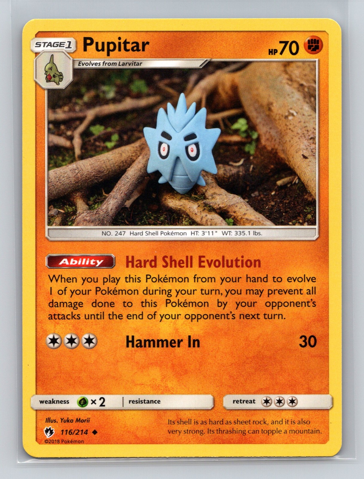 SM - Lost Thunder Pupitar #116/214 13726