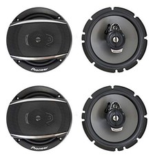 4 Pioneer TS-A1677S 6.5" 3 Way Car Audio Speakers 320W