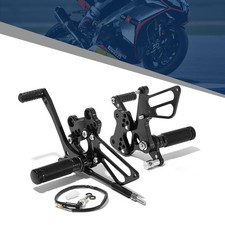 Rear Set Adjustable Rearsets Footpegs For SUZUKI GSX-R 600 GSXR 750 2000-2005 03