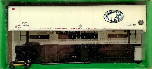 KIT DE REMOLQUE REFRIGERADO HO BOWSER 55525 53' ROADRAILER ICEZ FRÍO HIELO EXPRESS # 530048 | Zustand: New