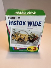 Fujifilm Instax Wide Instant Film 10 Sheets X 2 Packs Expired Photography NEW