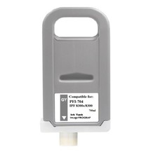 PFI-704 Gray Ink Cartridge for Canon IPF 8300s 8300 PFI704GY