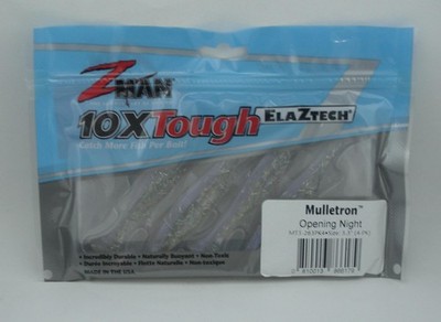 Zman MT3-263PK4 3 In Mulletron Swimbait Opening Nite 4 Pk
