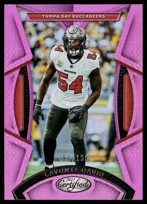2023 Panini Certified #38 Lavonte David Mirror Pink #/199
