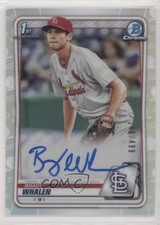 2020 Bowman Chrome Prospect Refractor 140/499 Brady Whalen #CPA-BW Auto y8h