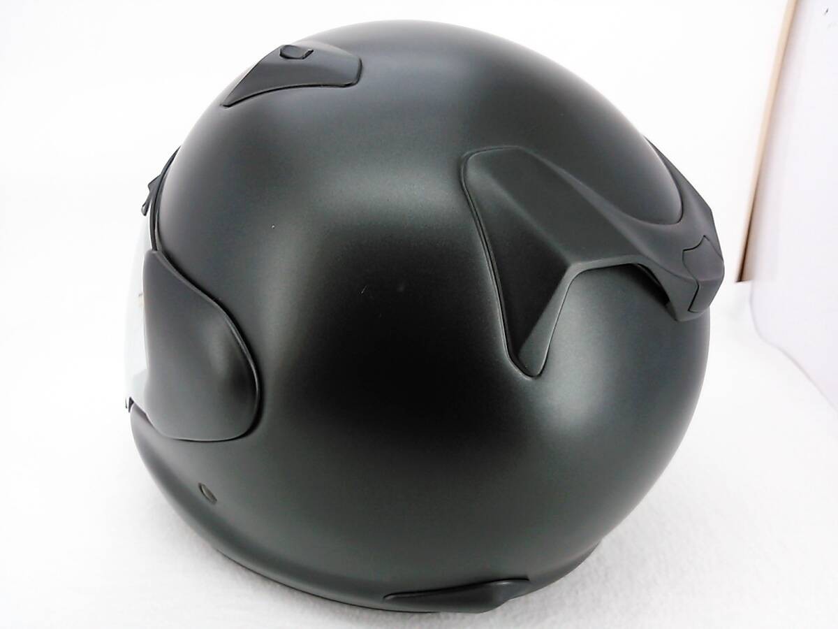 Arai MZ-F FLAT BLACK M Size Jet Helmet with Shield and Helmet Bag