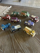 Vintage 1969-1970 TOOTSIE TOY LOT OF 9  Jeep, Van, Shell Gas, Buggy