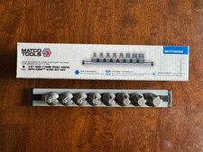 Matco Tools 8pc 38 And 17mm Dual Drive Opti-grip Star Bit Set Sb17tx8ogb New