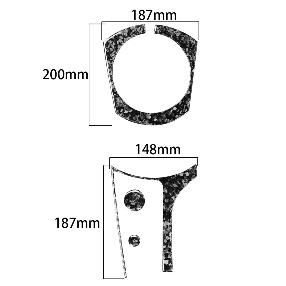 Hot  Center Console Gear Shift Panel Trim for Mazda MX-5 2016-23 - Image 3 of 4