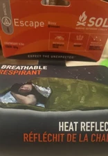 Survive Outdoors Longer 70% Reflective Escape Bivvy, Green.